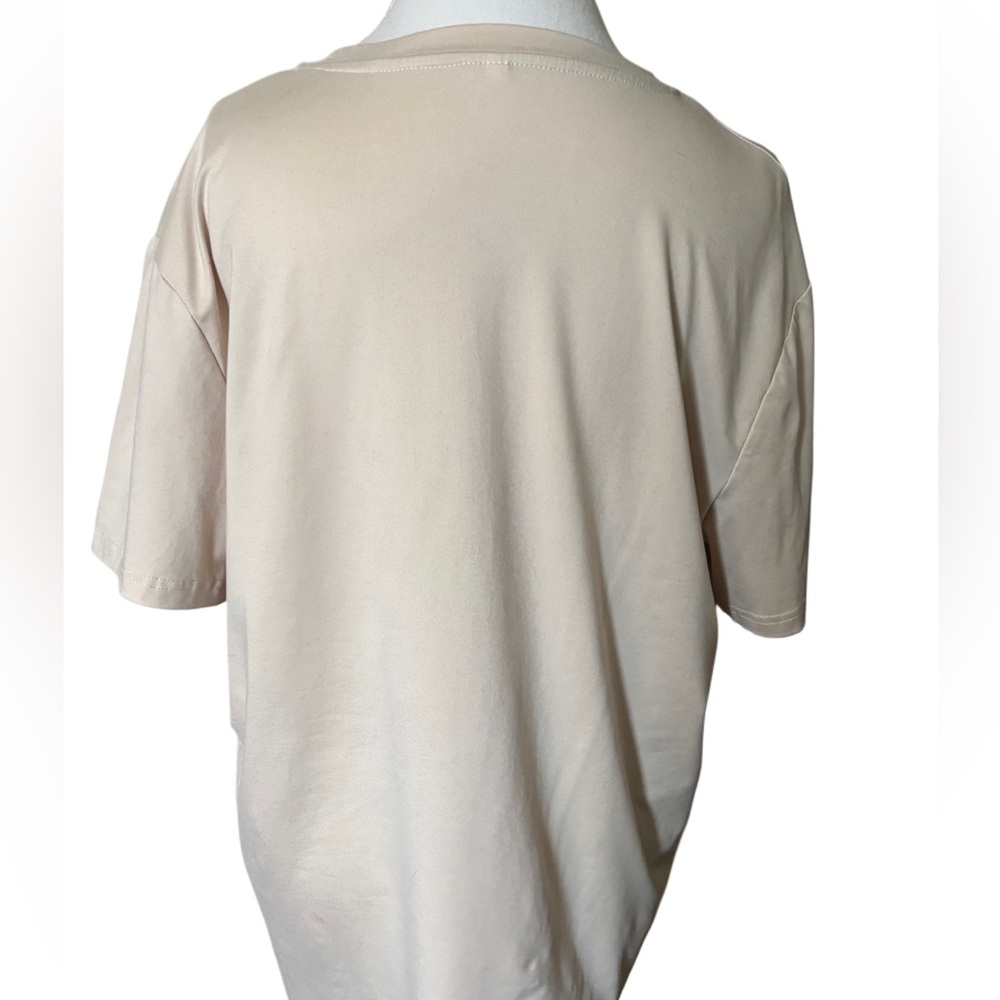 Tan Cat Art Shirt Size XL - Picture 4 of 7